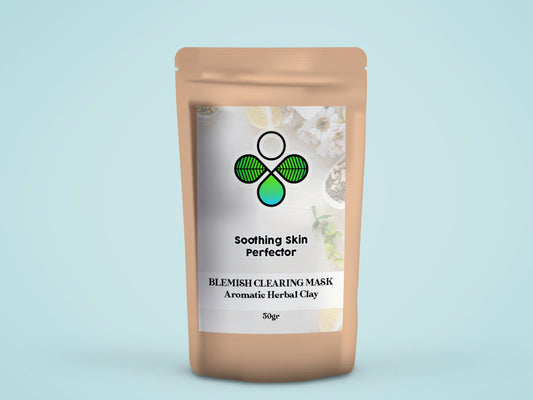 Blemish Clearing Mask: Aromatic Herbal Clay