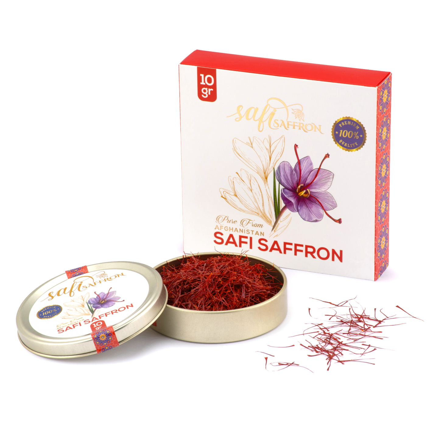 Premium Saffron Threads 10gr by Safi Saffron