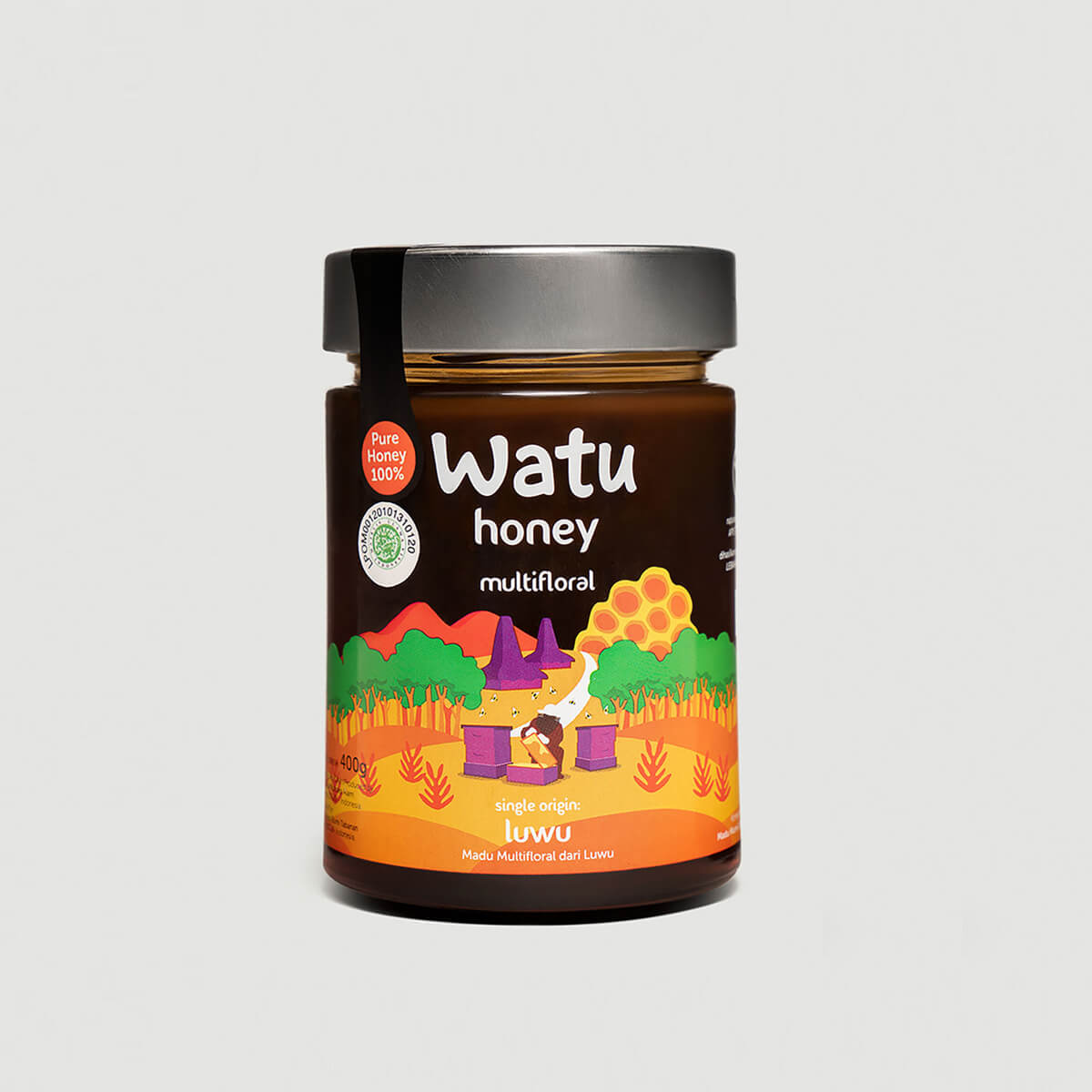Stingless Bee Honey: Multifloral Luwu Region