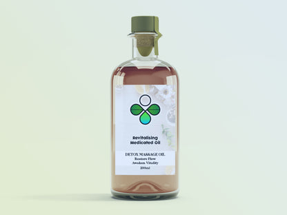 Detox Massage Oil: Revitalising Medicated Oil