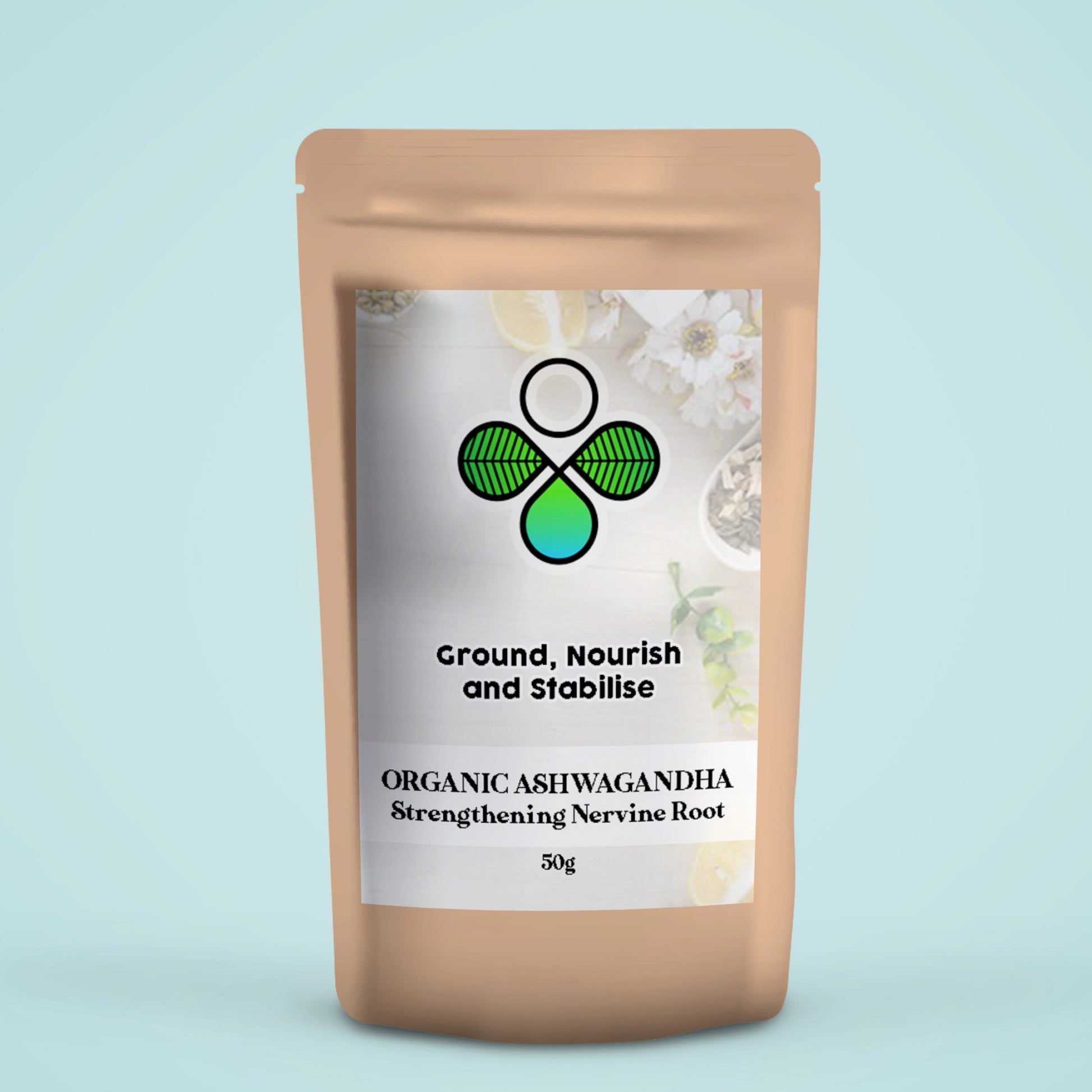 product photo of 50 g of Ashwagandha