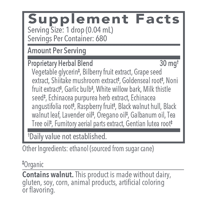 Prescription Only - Biocidin Liquid 30ml Dropper