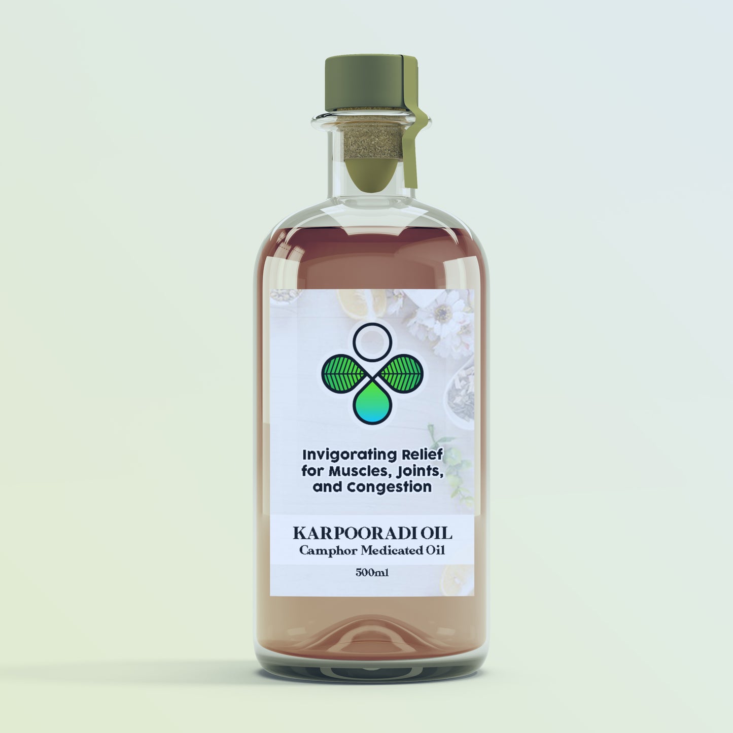 product photo of 500 ml of karpooradi oil