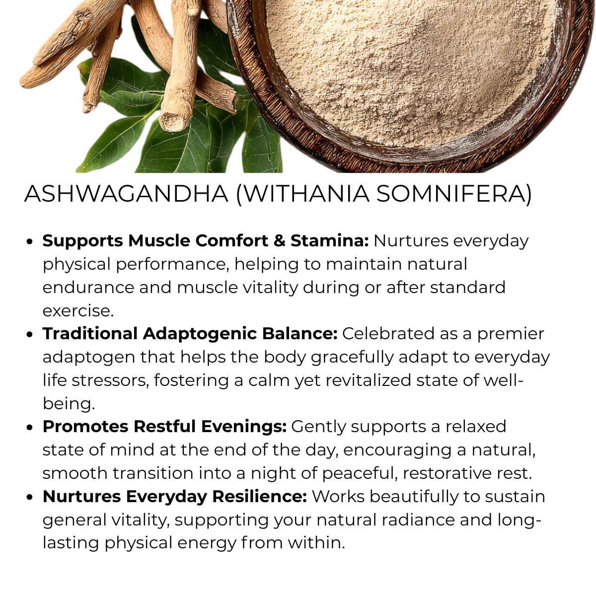benefit of ashwagandha (withania somnifera)