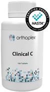 Prescription Only - Clinical C 100 Tablets by Orthoplex