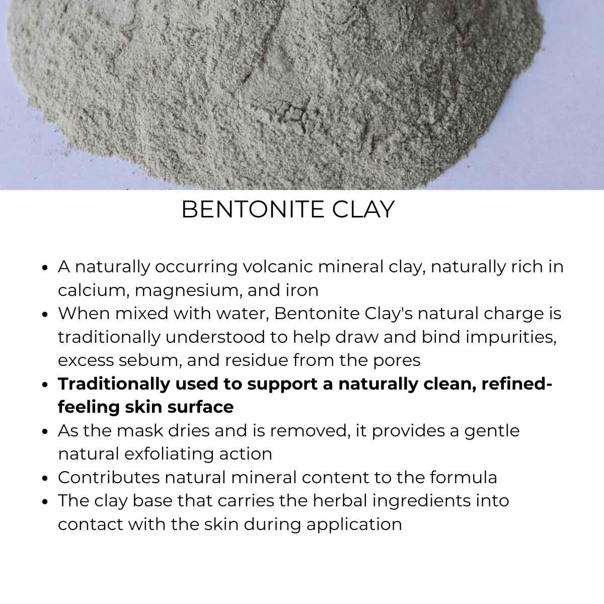 benefit of bentonite clay for face mask