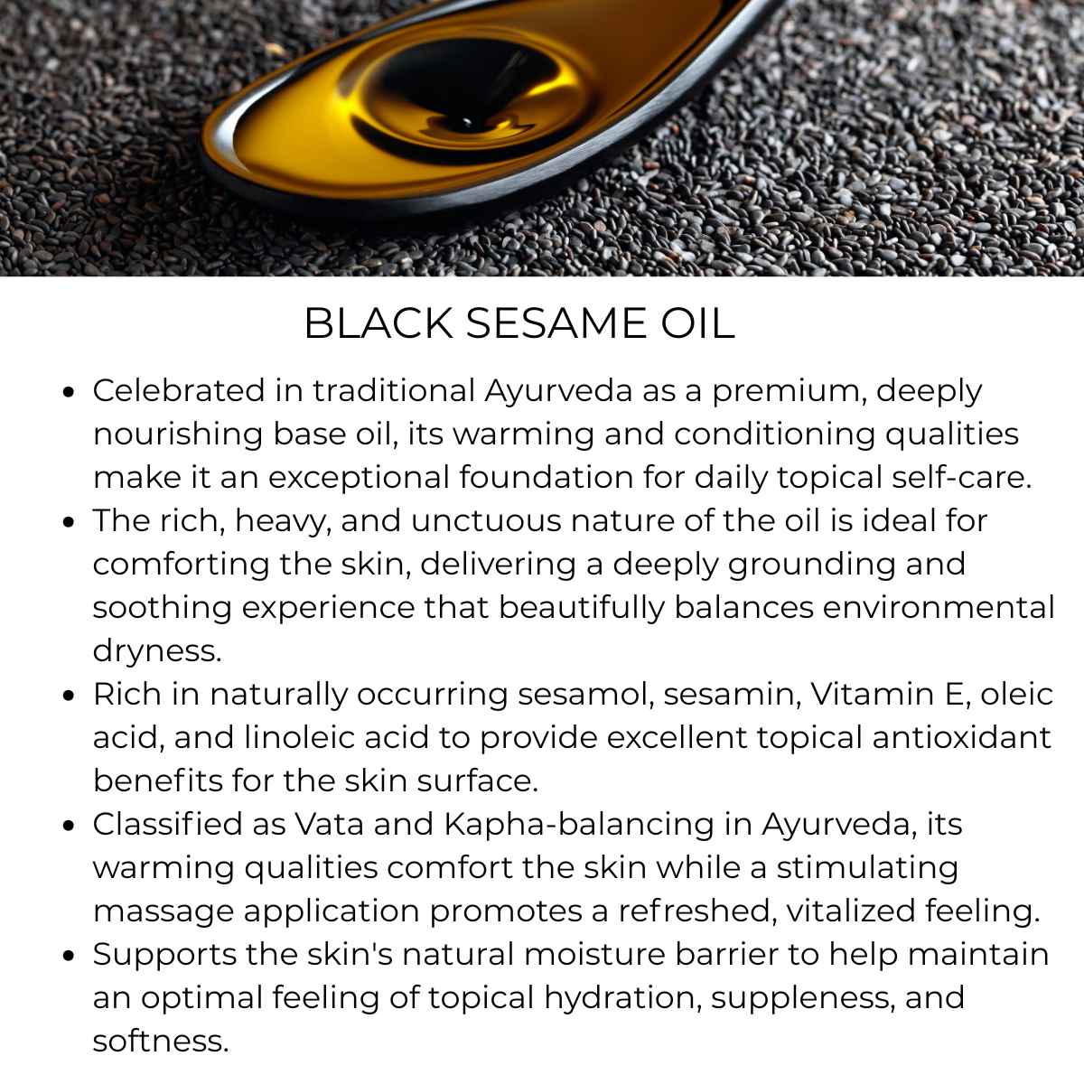 benefits of black sesame oil