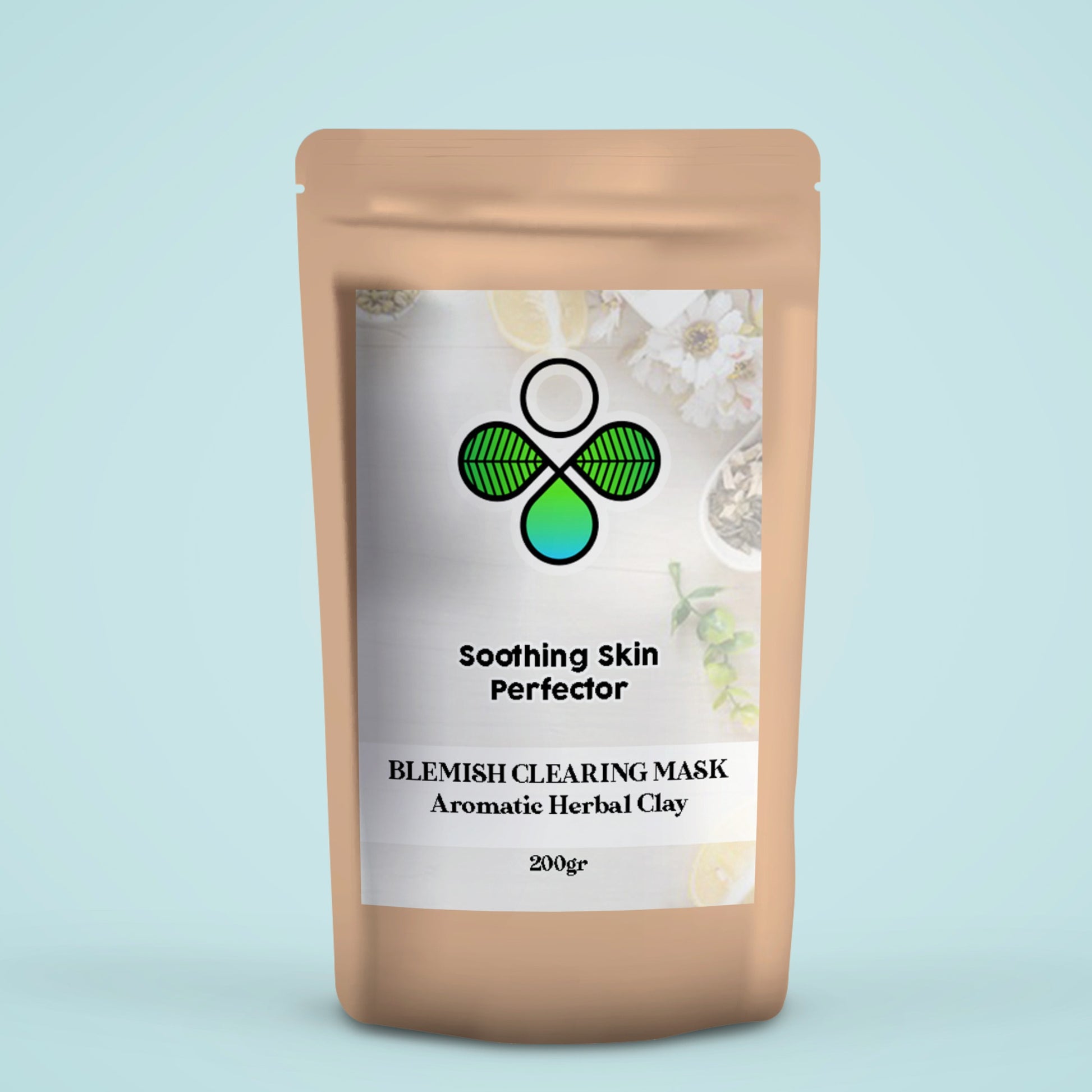 product photo of 200 g of blemish clearing mask