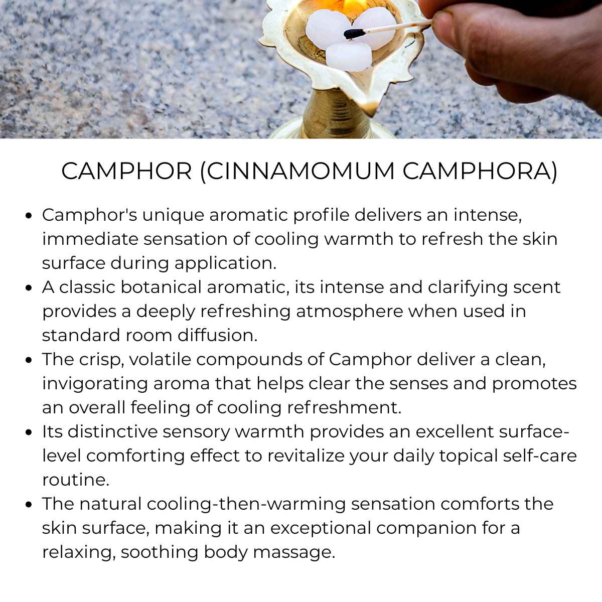 benefits of camphor