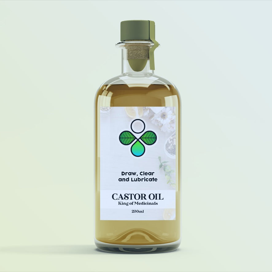 product photo of 200 ml of castor oil