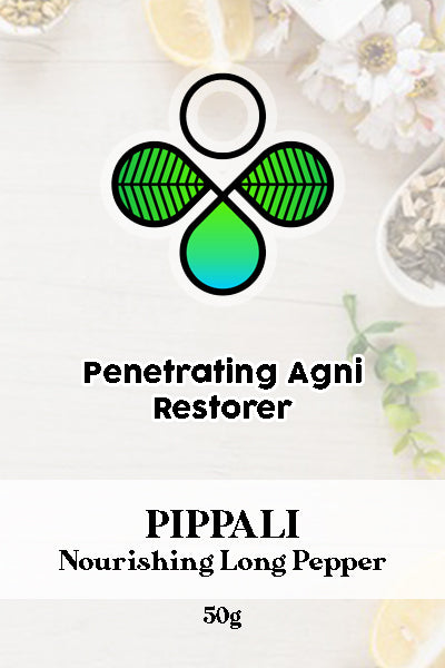 close up image of 50 g of Pippali