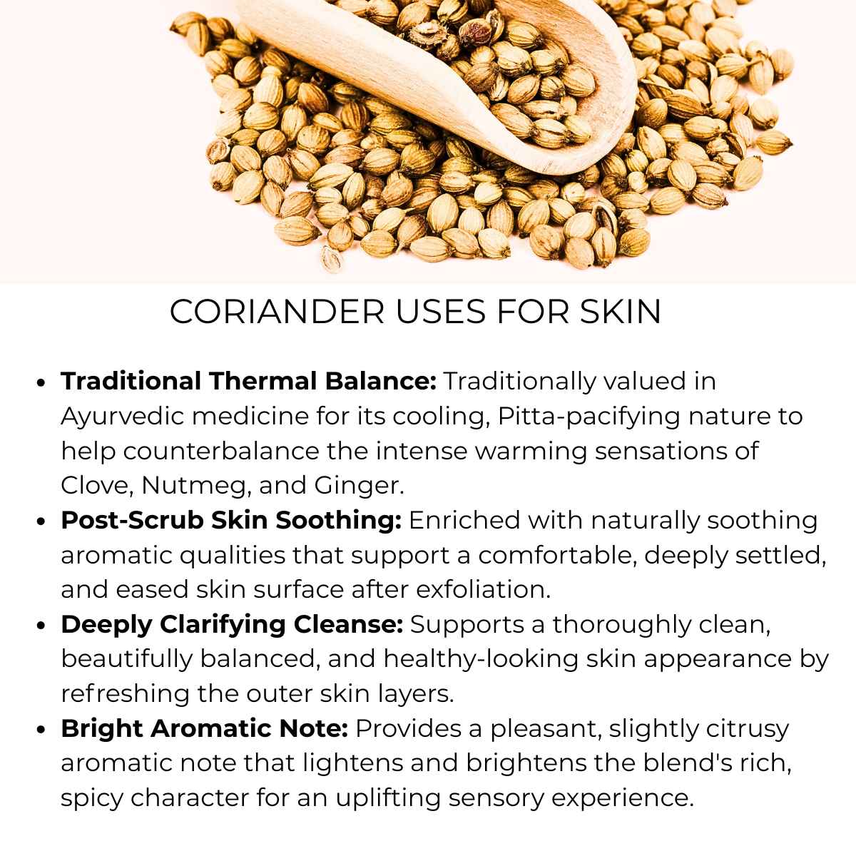benefit of coriander for skin