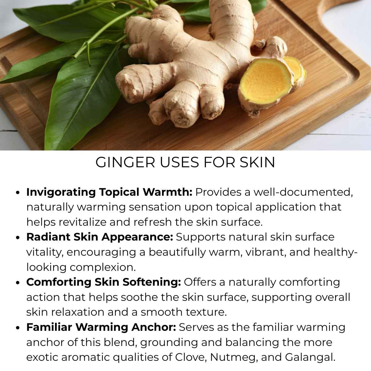 benefit of ginger for skin