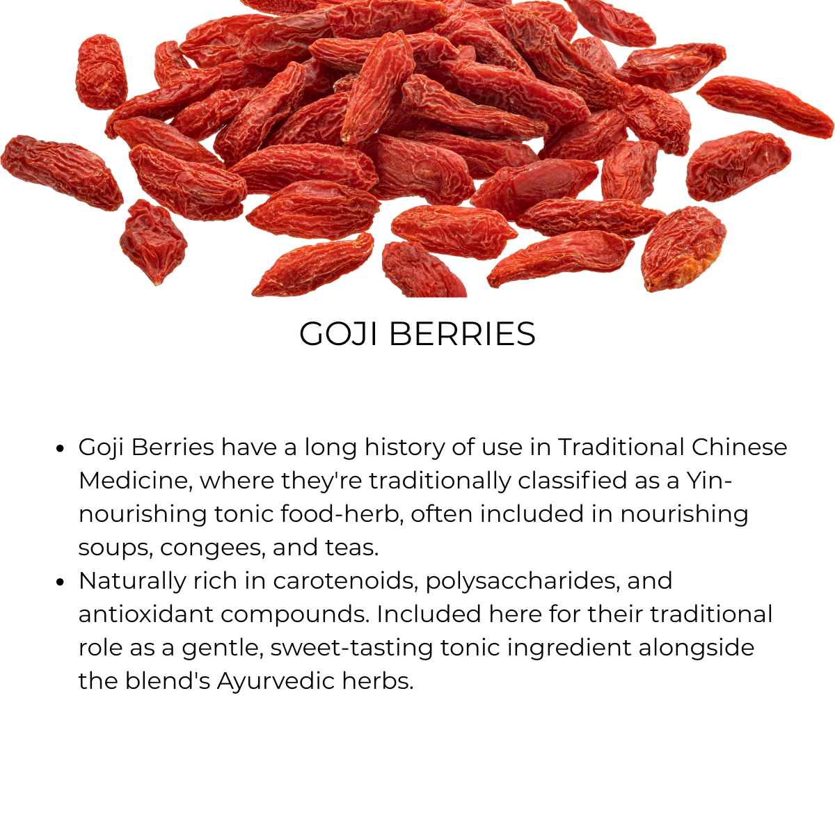 benefit of goji berries