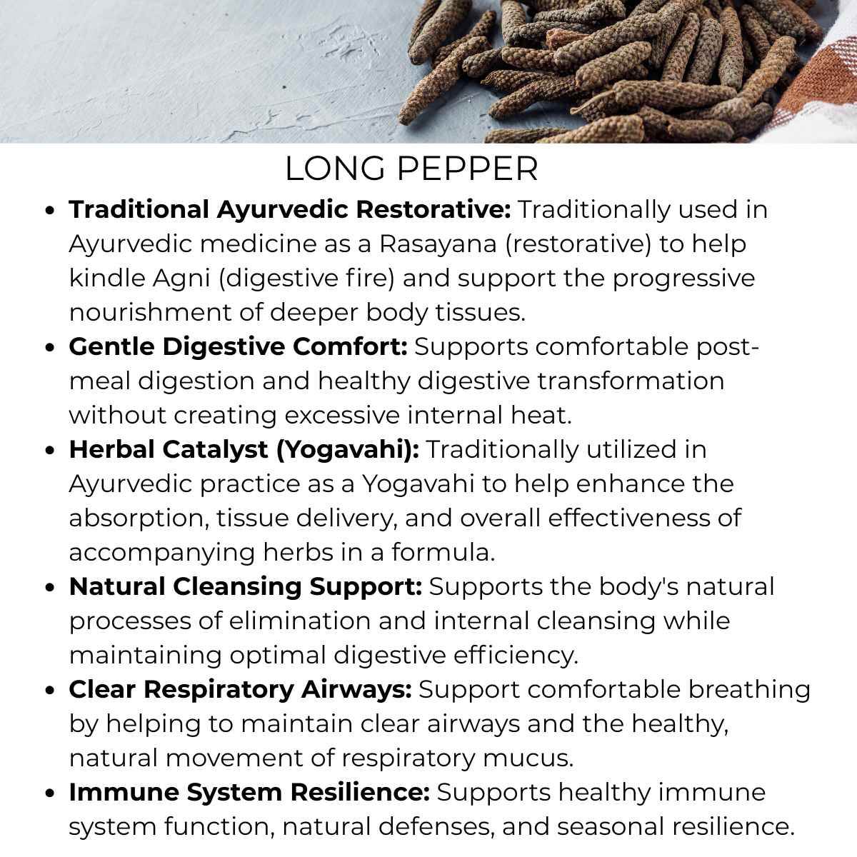 benefits of long pepper, pippali