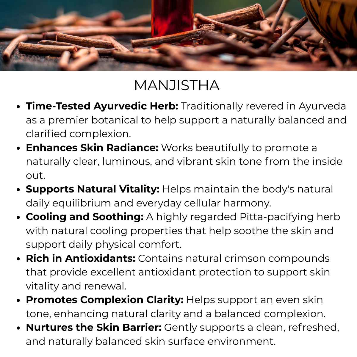 benefit of manjistha for natural skin glow