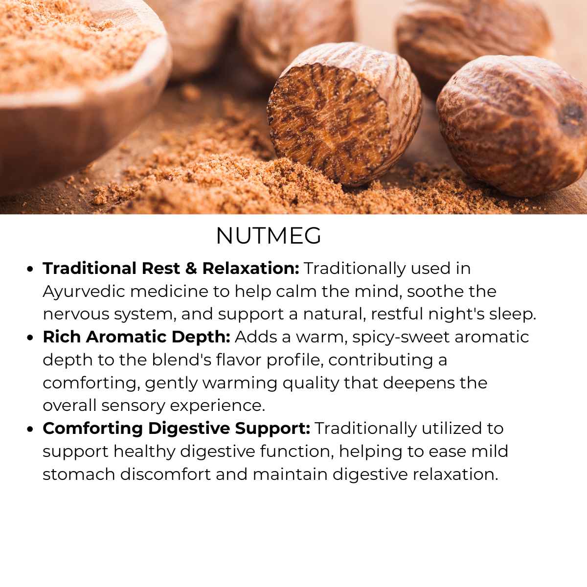 benefit of nutmeg