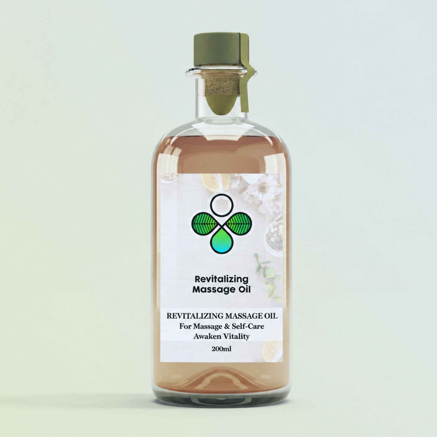 Revitalizing Massage Oil – Ayurvedic Body Oil for Natural Circulation, Lymphatic Ease & Energy