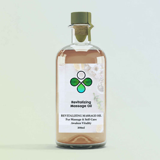 Revitalizing Massage Oil – Ayurvedic Body Oil for Natural Circulation, Lymphatic Ease & Energy