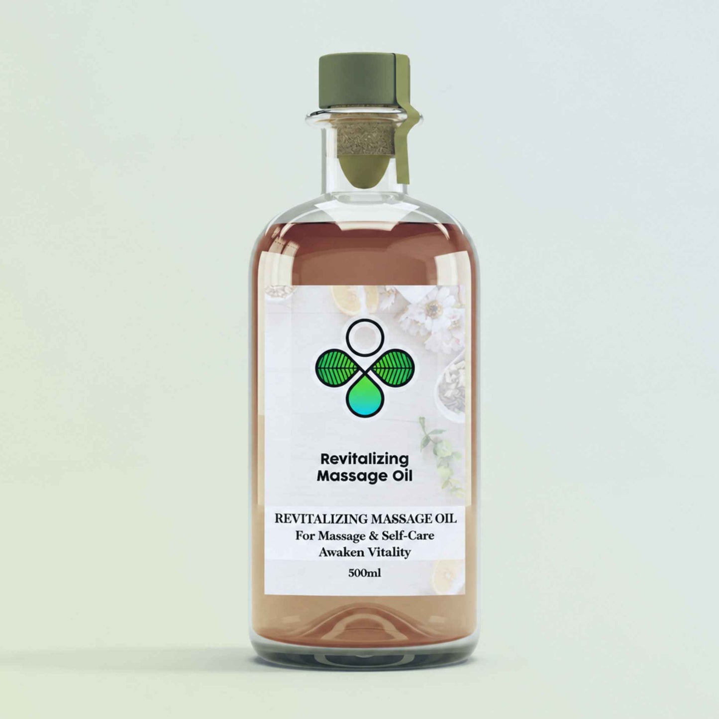 Revitalizing Massage Oil – Ayurvedic Body Oil for Natural Circulation, Lymphatic Ease & Energy