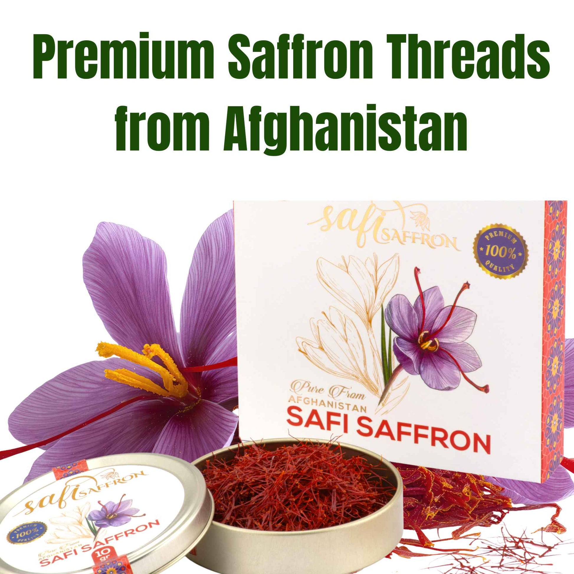 additional product photo of premium Afghan saffron