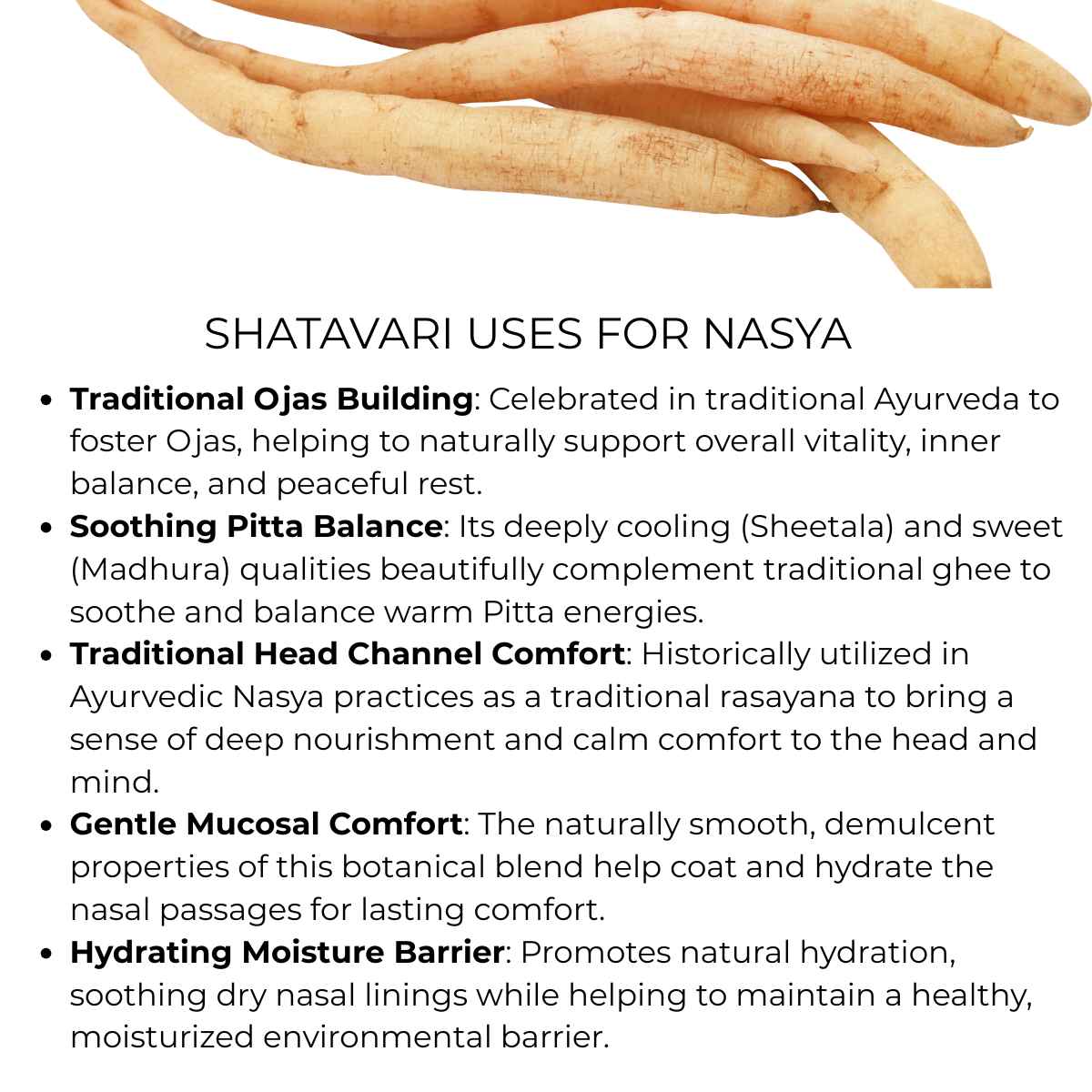 benefit of shatavari for nasya