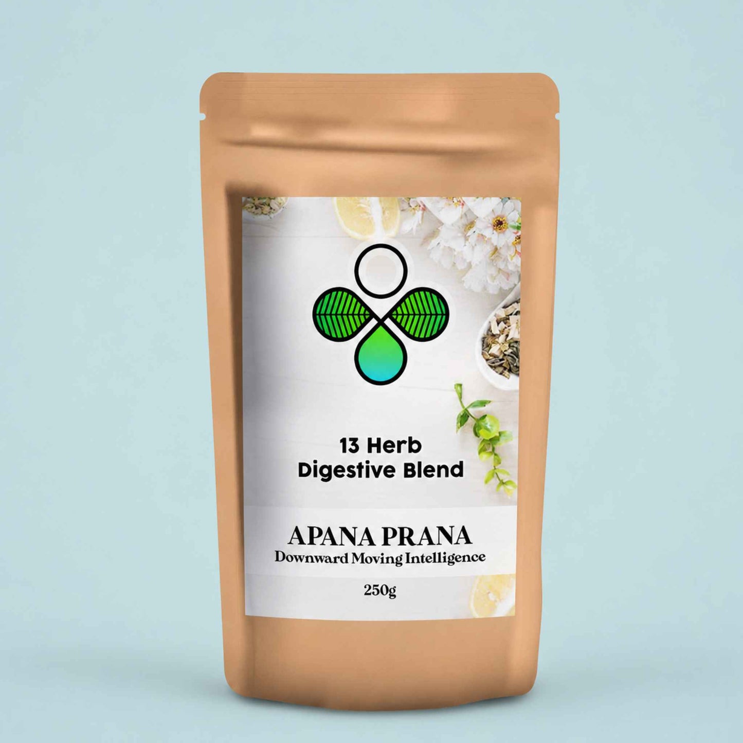 Ayurvedic Digestive Ease Tea (Apana Prana) – Slippery Elm & Psyllium for Natural Gut Wellness