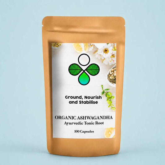 Organic Ashwagandha Powder – Ayurvedic Adaptogen for Inner Ease, Restful Nights & Natural Vitality