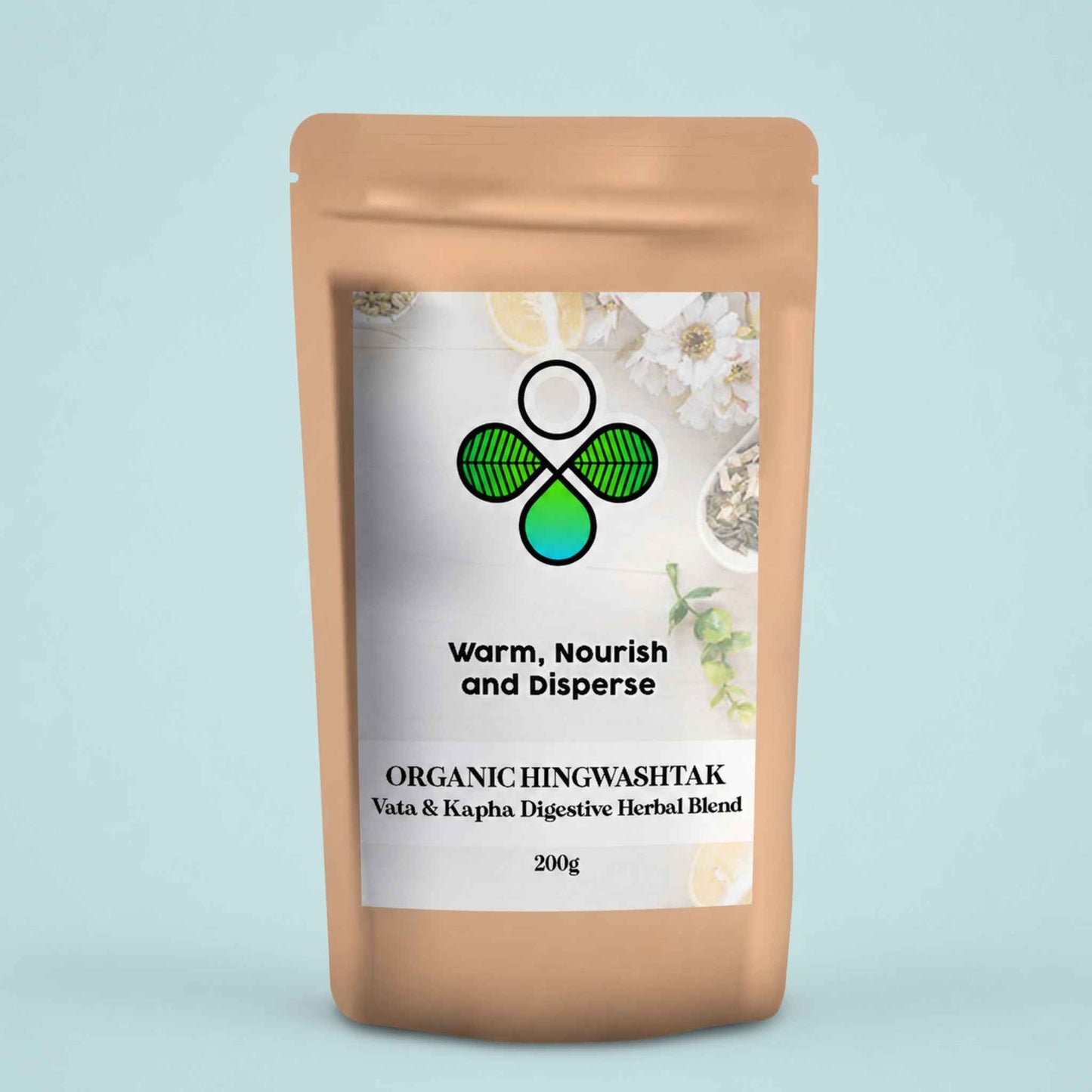 Organic Hingwashtak Powder – Ayurvedic Digestive Spice Blend for Gut Health & Natural Agni