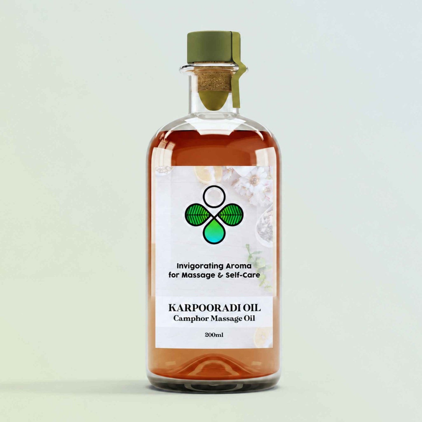 Karpooradi Camphor Oil – Warming Massage Oil for Muscle Ease, Joint Comfort & Respiratory Ease