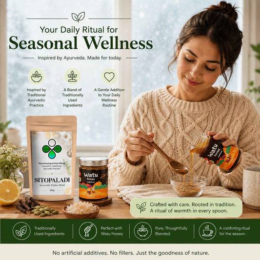 Sitopaladi Churna & Honey Bundle