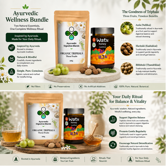 Triphala & Honey Bundle