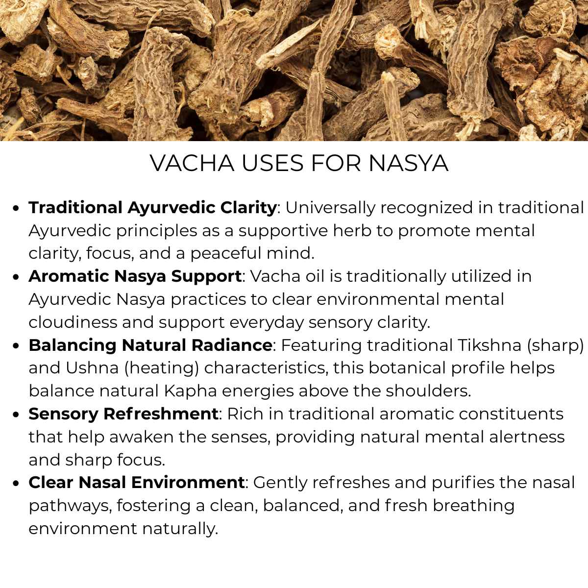 benefit of vacha for nasya