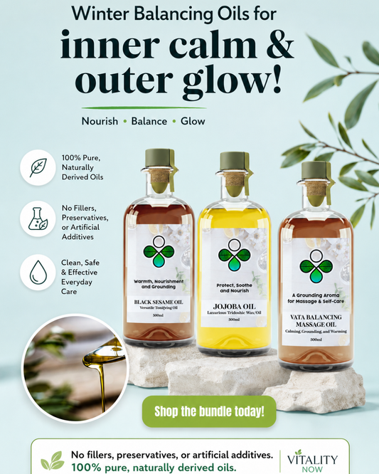 Vata Balancing Massage Bundle – Ayurvedic Grounding & Nourishing Ritual
